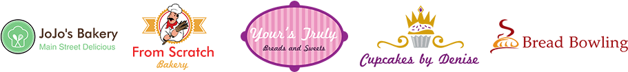 Bakery Logo - Brigadeiro Gourmet (945x136)