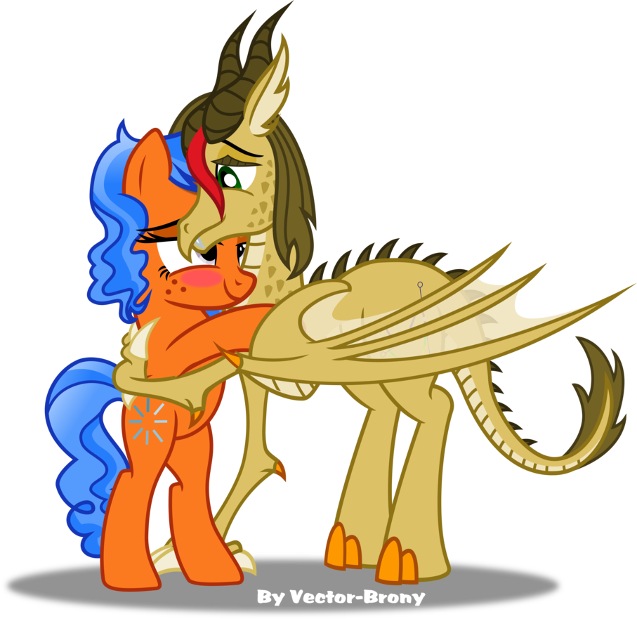 Secret Vector By Vector Brony - Cartoon (907x881)