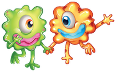 Couple Monsters - Cartoon (555x399)