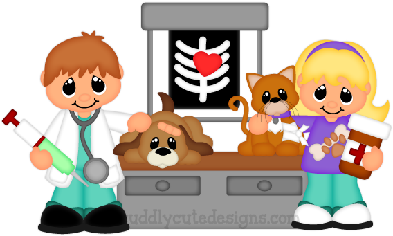 Vet Visit - Cartoon (578x350)