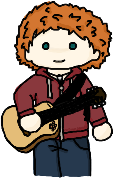 Source - - Ed Sheeran Paint (576x648)