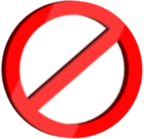 No Icon Transparent (500x480)