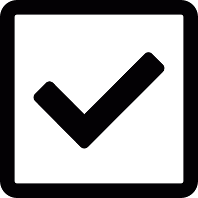 Check Mark Vector - House (400x400)