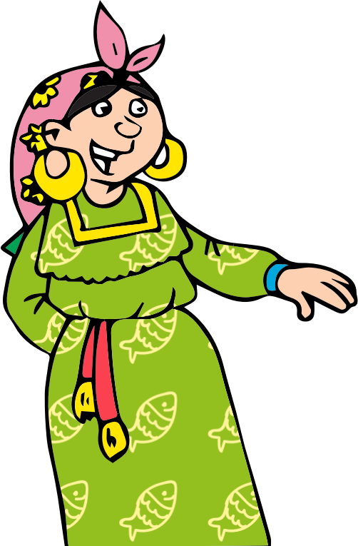 Medium Image - Gitana Dibujo A Color (1503x2295)