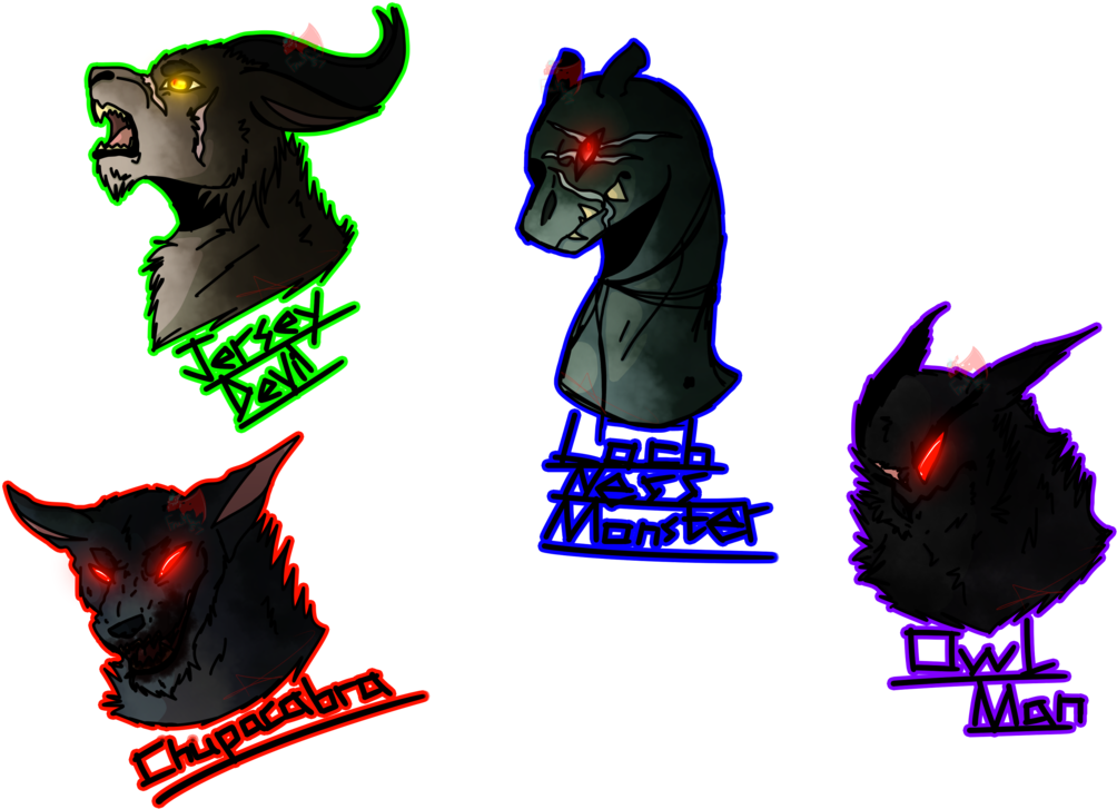Cryptids By Fnaffan57 - Comics (1076x742)