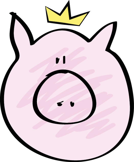 Pig Head Clip Art (526x635)