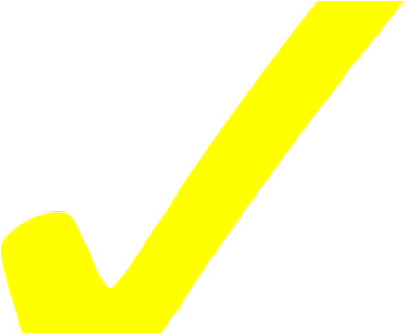 Yellow Check Mark - Darkness (640x480)