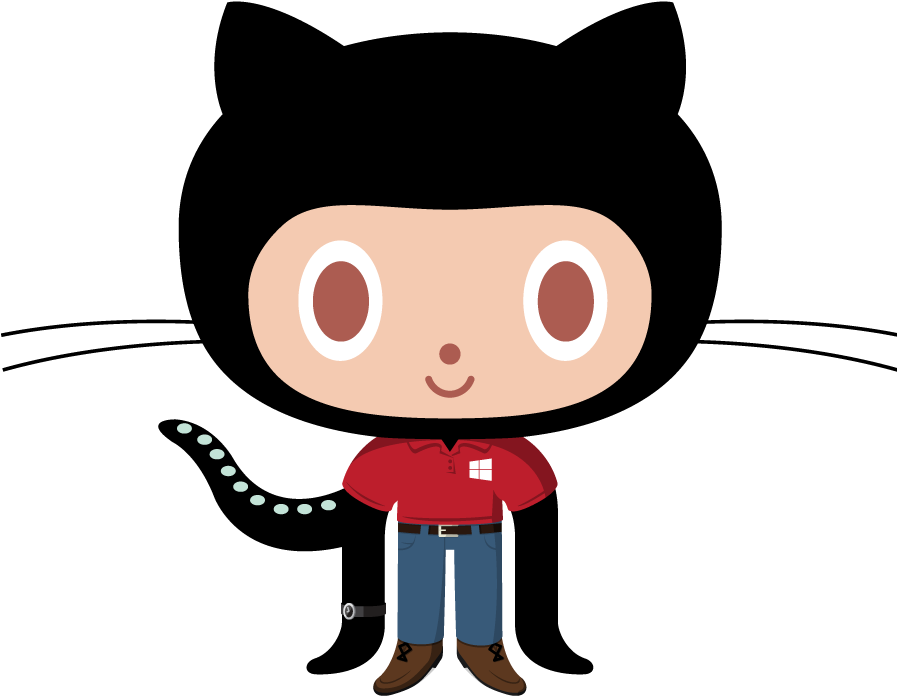 The Red Polo - Github Cat (896x896)