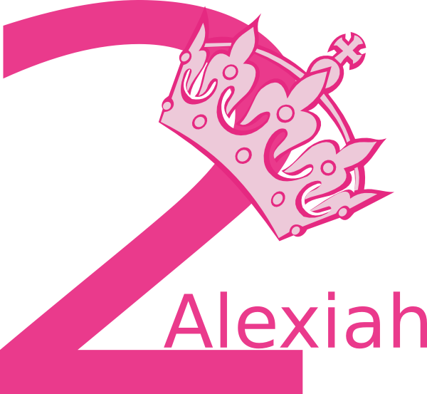 2nd Birthday Vector (600x553)