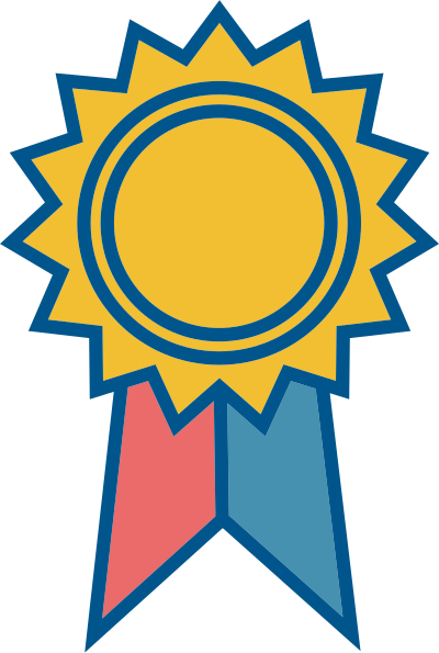 Award Ribbon - Circle (400x595)