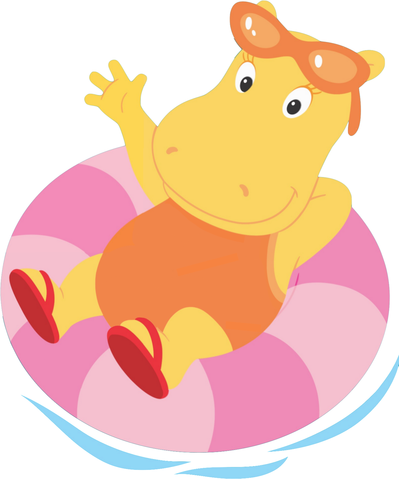 The Backyardigans Tasha Swimming - Backyardigans Swimming (1380x1668)
