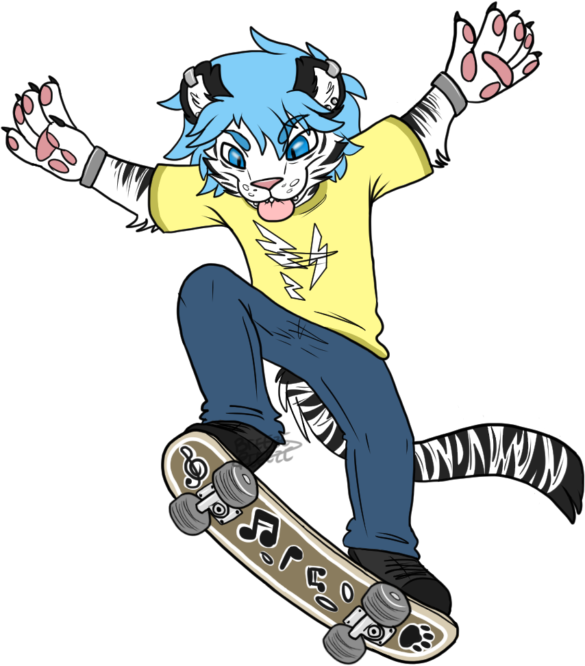Flyin' Tiger - Kickflip (900x1030)