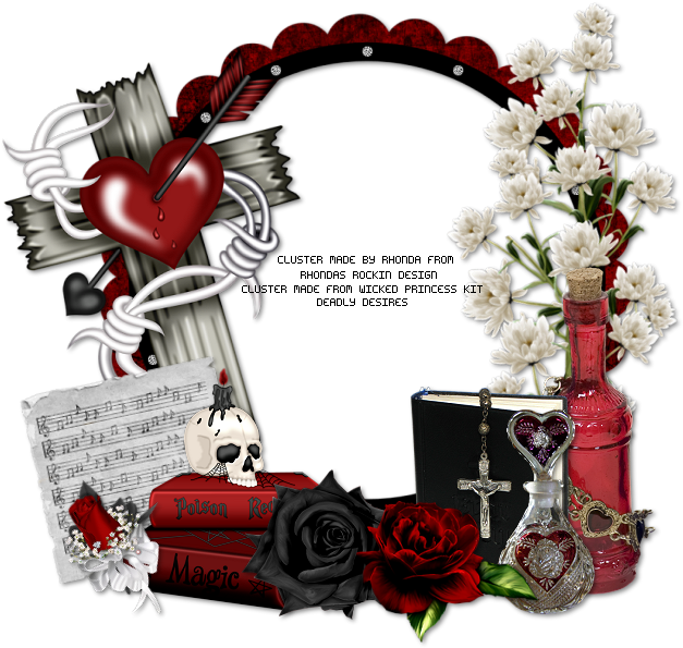 Deadly Desires Cluster Frame - Picture Frame (700x700)