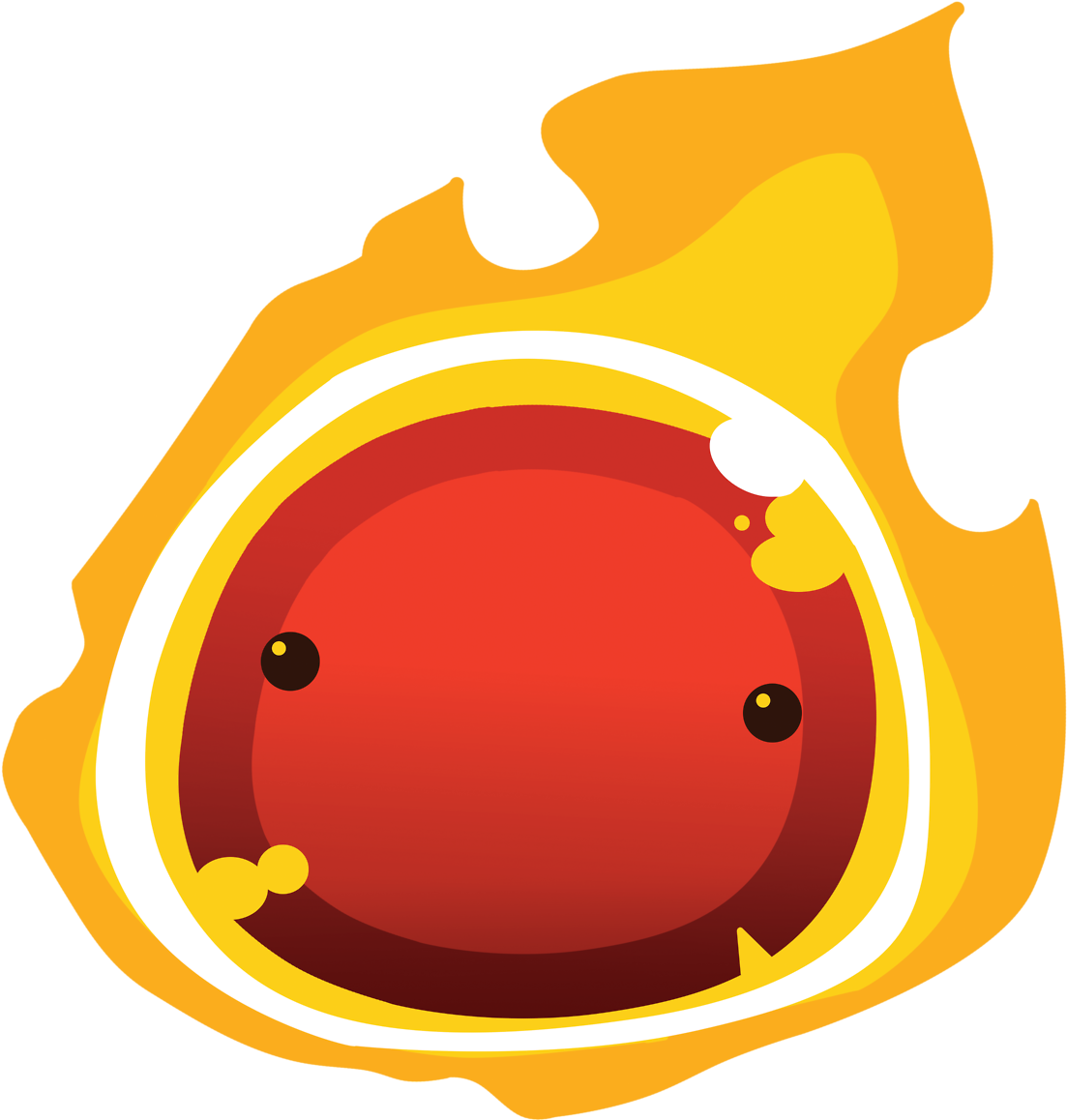 Slime Rancher Fire Slime (1280x1280)