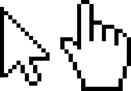 Mouse Pointer - Mouse Pointer Transparent Background (512x357)