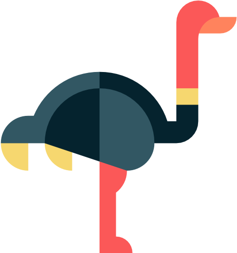 Ostrich Free Icon - Scalable Vector Graphics (512x512)