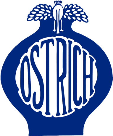 Ostrich Logo - Emblem (394x475)
