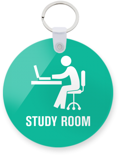Study Room Keychain - Brick City Sundance (600x600)