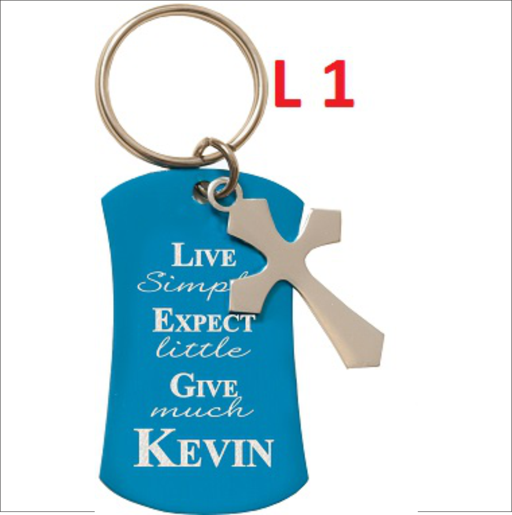Keychain With Cross - Keychain (1001x1007)