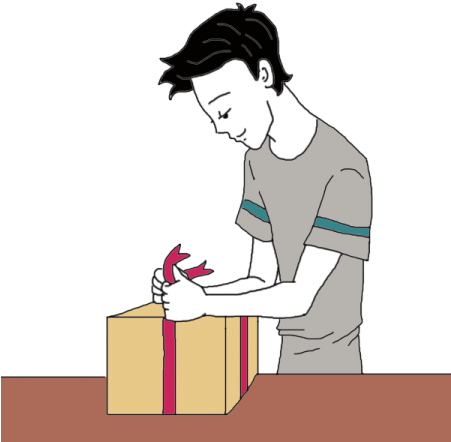 Present - Cartoon (450x450)