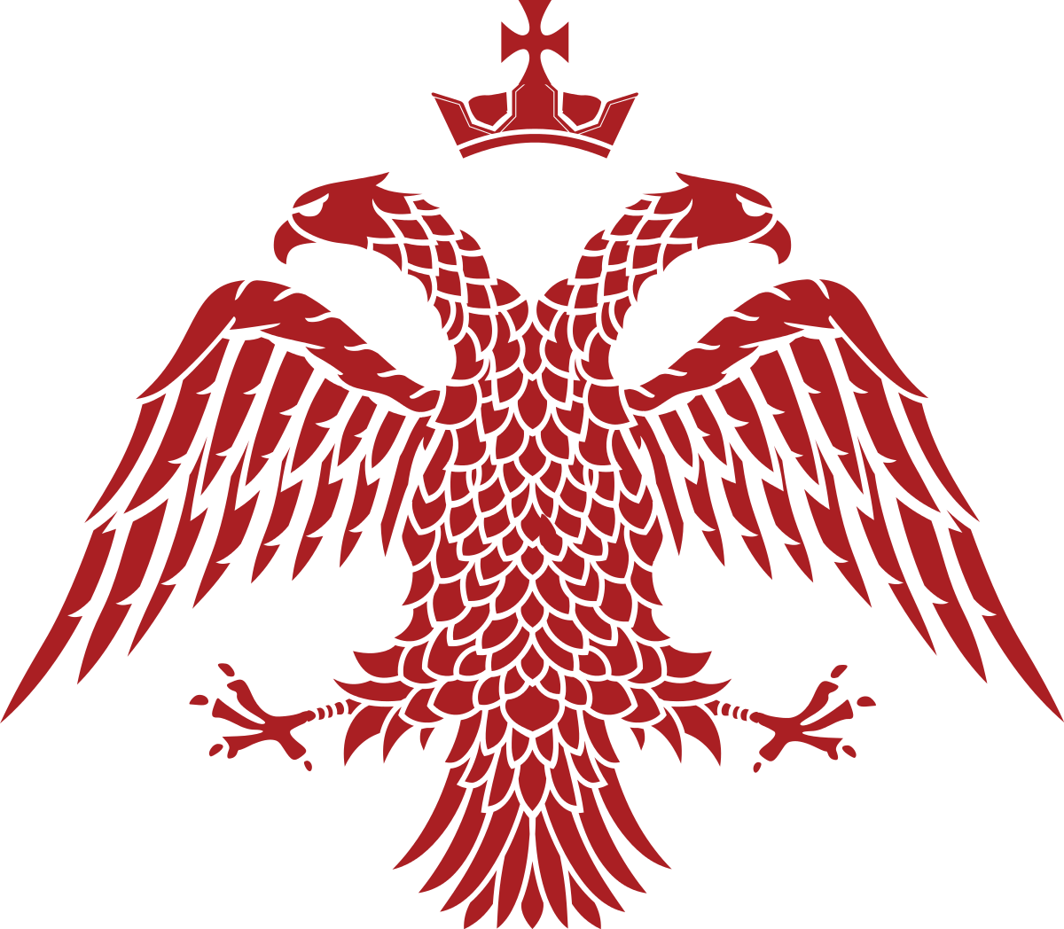 Byzantine Eagle Flag Wall Art (1200x1048)