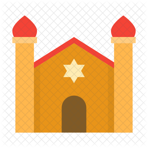 Synagogue Icon - Synagogue (512x512)
