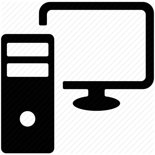 Pc Clipart Microcomputer - Personal Computer (512x512)