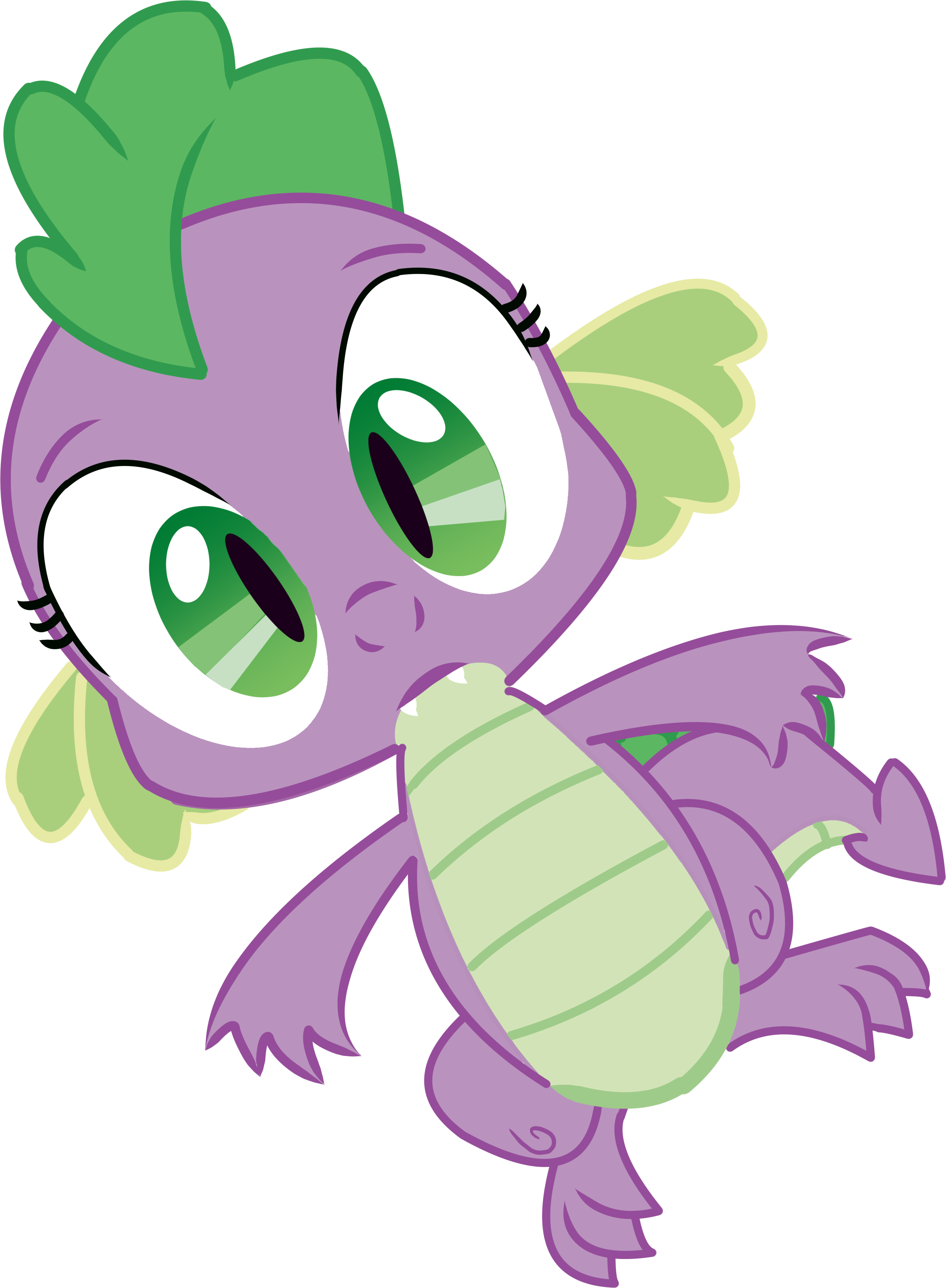 Chiptunebrony, Barb, Bouncing, Cute, Floating, Rule - Cartoon (3598x4896)