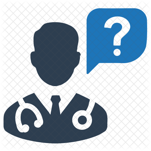Ask Icon - Doctor Icon (512x512)