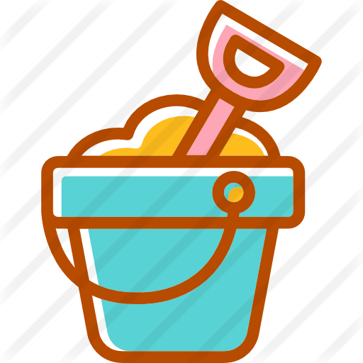 Sand Bucket - Scalable Vector Graphics (512x512)