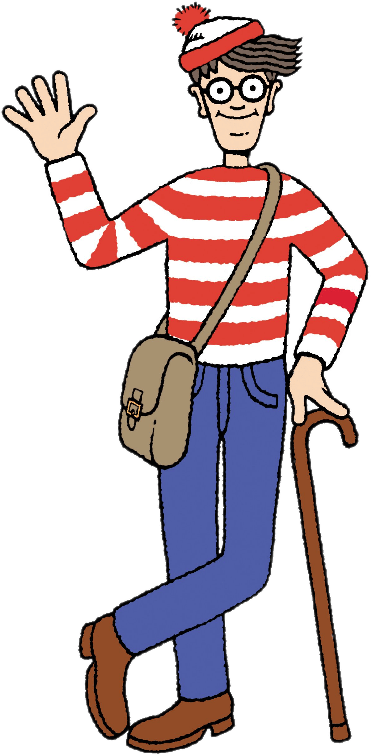 Wally Full Size - Where's Wally? (1278x2500)