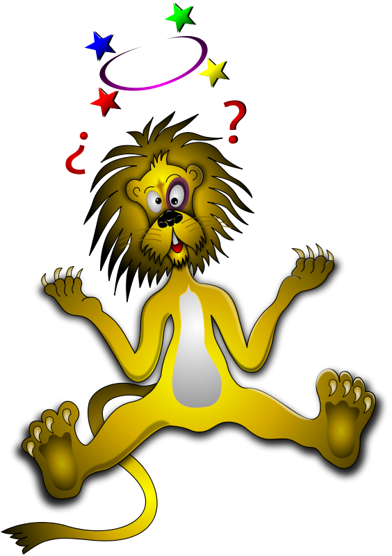 Lion Black Eye (564x800)
