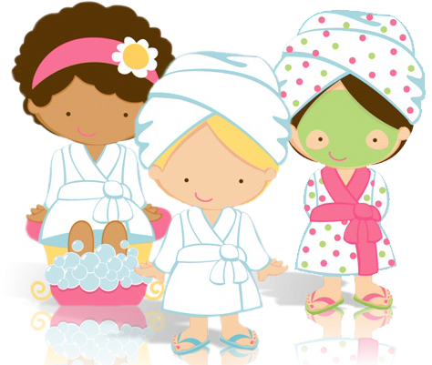 Spa Party - Spa Party Invitations (496x400)