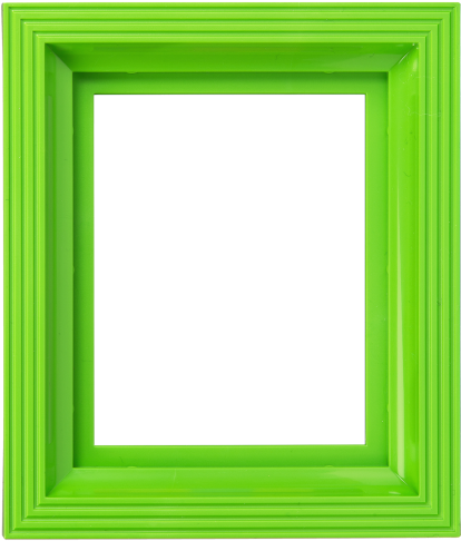 Lime Green Frame (426x500)