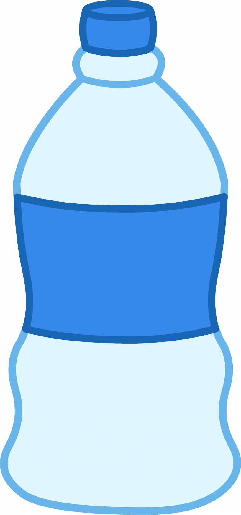 Water Bottle Clip Art (817x1742)