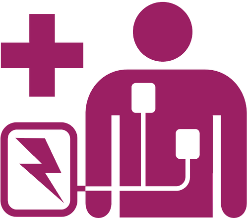 What Is A Automatic External Defibrillator Machine - Cpr And Aed (497x456)