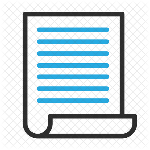 Scroll Paper Icon - Paper (512x512)