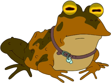 Cartoon Toads - Hypnotoad Gif (474x332)