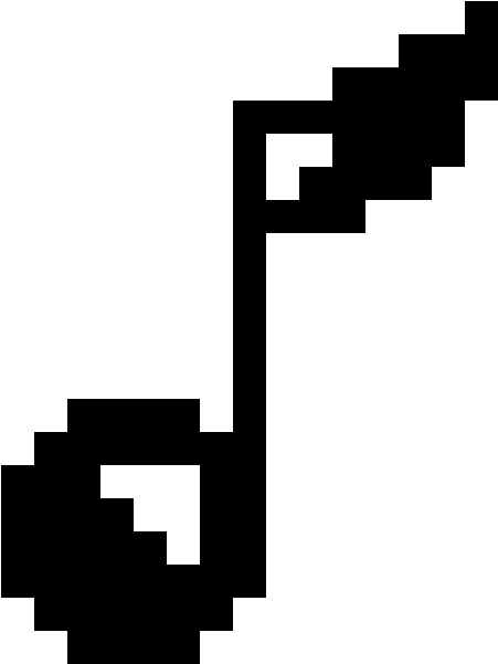 Singular Eighth Note Pixel Art Maker Rh Pixelartmaker - Pixel Art (770x690)