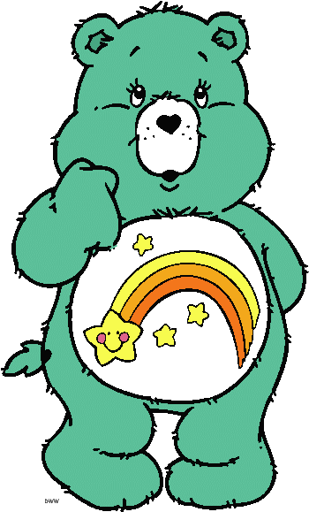 Wish Bear - Care Bear Clipart (369x601)