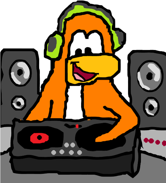 Crow Image - Cartoon (529x599)