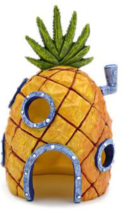 Spongebob Squarepants Penn Plax Spongebob's Pineapple (398x425)