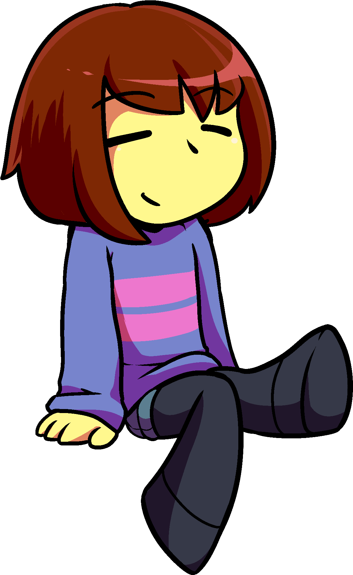 Raw Gif Dancing Frisk (1689x2161)