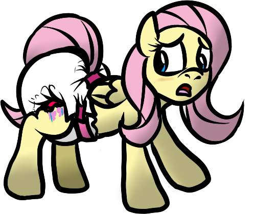 Flutter Mess - Cartoon (497x419)