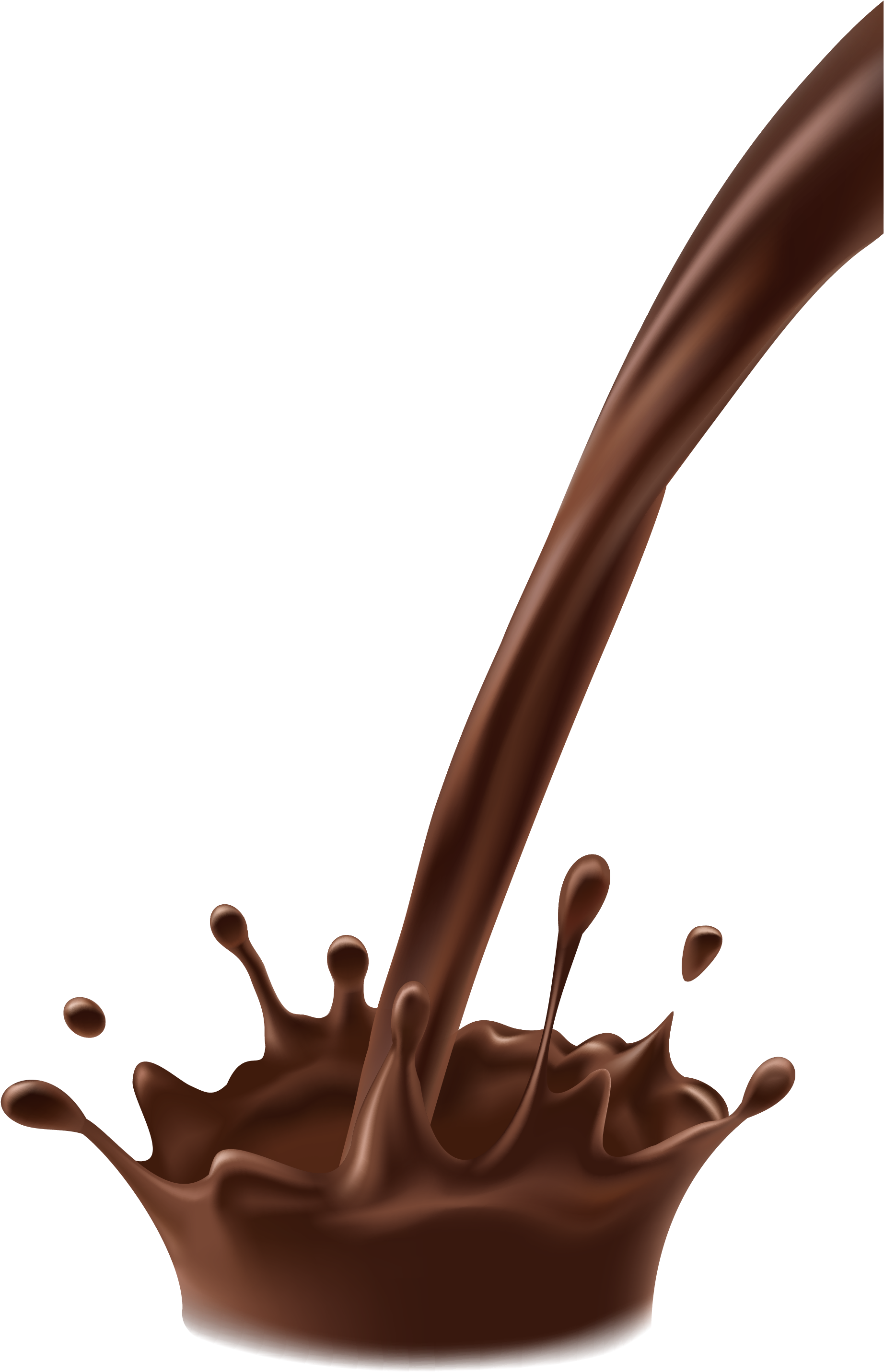 Chocolate Liquid Euclidean Vector - Chocolate Vector Png (1861x2862)
