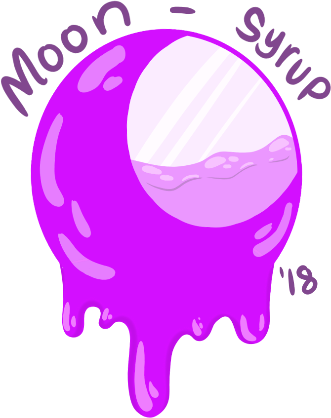 Moon-syrup Watermark - Circle (1000x1000)