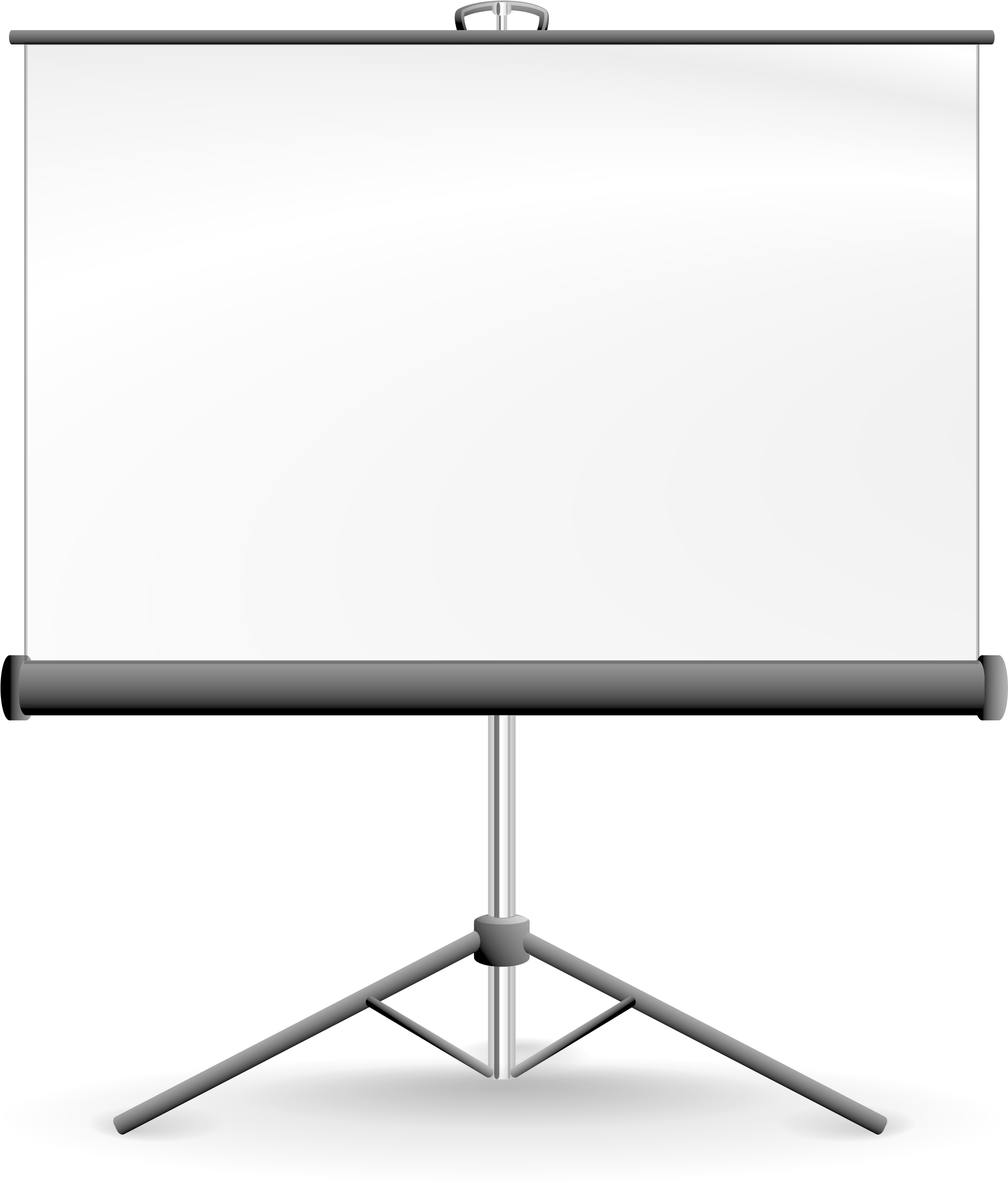Big Image - Projector Screen Png Vector (2050x2400)