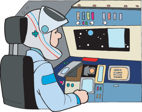 Astronaut Clipart Space Technology - Astronaut (496x390)