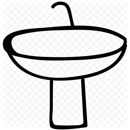 Bathroom Icon - Kitchen Sink (512x512)