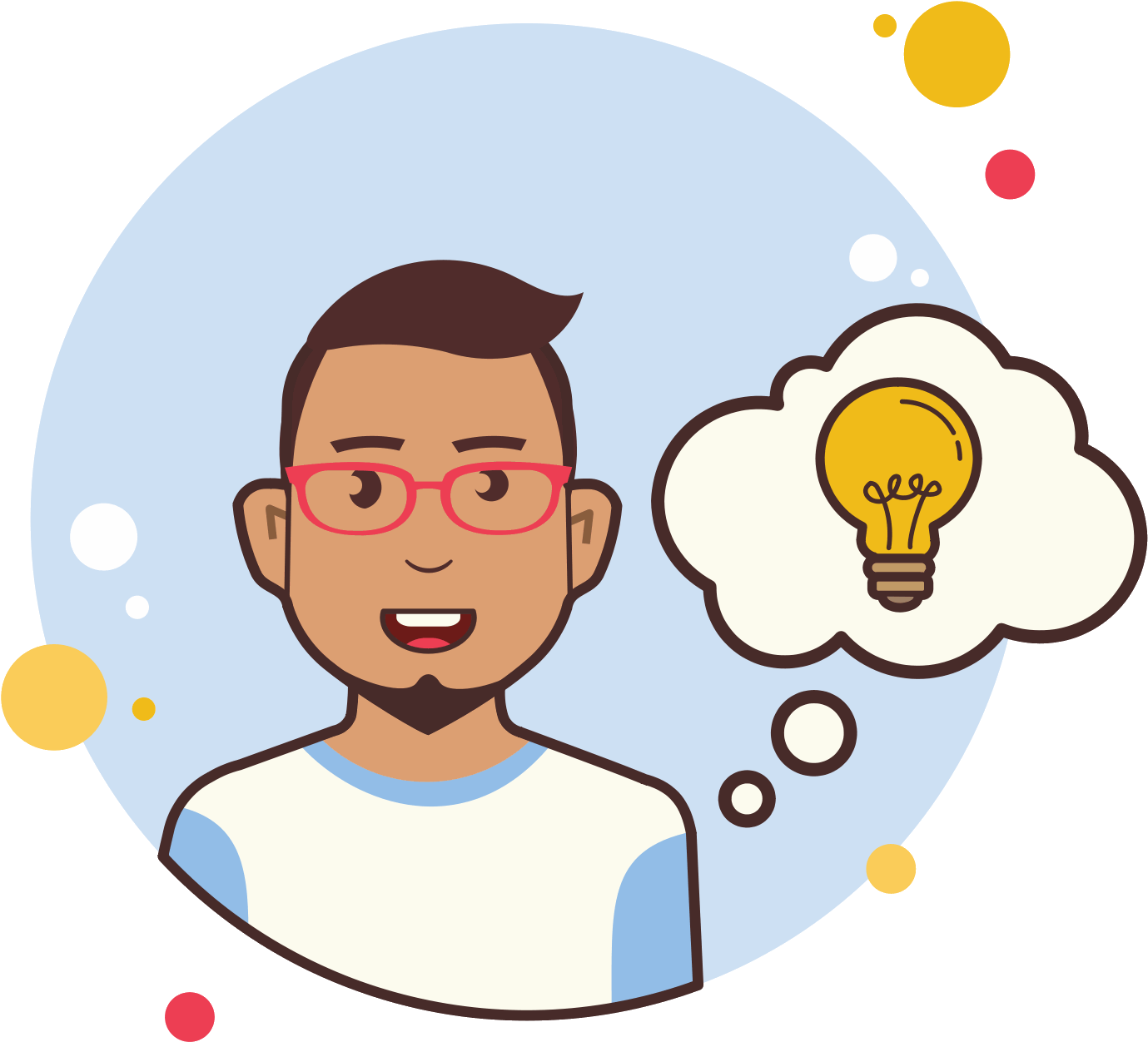 Man With Idea Icon - Icon (1600x1600)
